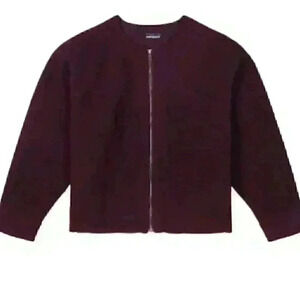 PATAGONIA Purple Sweater Full Zip Fleece Jacket Medium